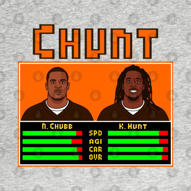 Jam Session - Cleveland Browns - Chubb & Hunt by Docker Tees